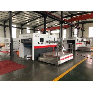 Semi Auto Flat Bed Corrugated Paper Die Cutting Machine with Full Waste