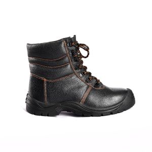 SHENGJIE Anti-Oil Industrial Safety Leather Boots Acid And Alkali Resistant PU