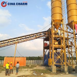 Concrete Mixing Batch Plant Manufacturer HZS90 Fixed Concrete Mixing Plant