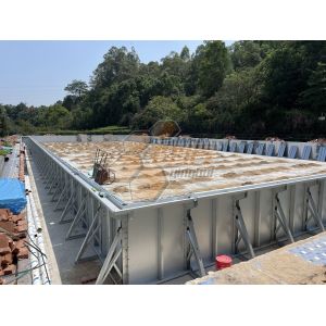 ZAM Steel Leisure Swimming Pool With 5 Side Thermal Insulation