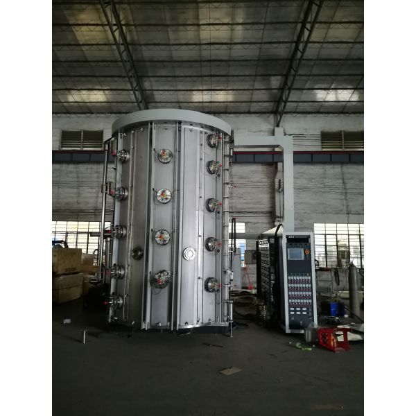 Stainless Steel Furniture Gold Titanium Coating Machine , PVD Vacuum Coating
