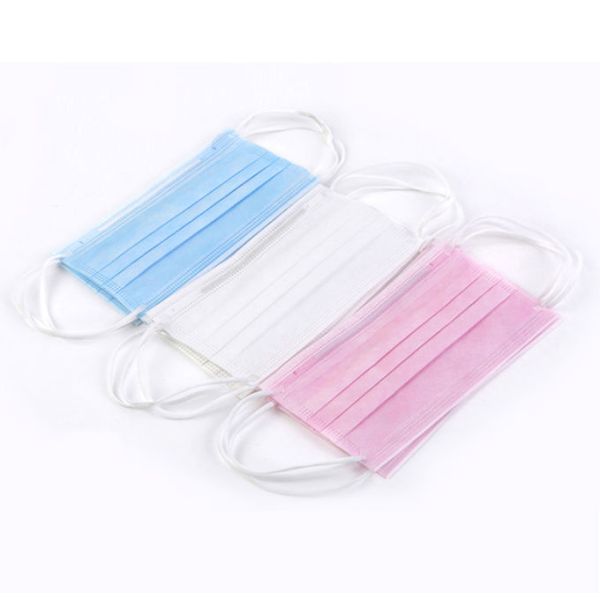 Eco Friendly Medical Surgical Face Mask Light Weight With Elastic Earloop