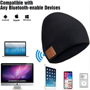B5 Wireless Beanie hat with bluetooth, Hands-free phone calls & Music playing