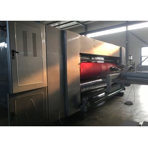 Speed 150 Pcs / Min Automatic Feeding Flexo Carton Printer Slotter Die Cutter