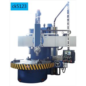 Quality Heavy Single Column Vertical CNC Lathes Machine 37KW Ck5123 C5123 Vertical CNC Lathe for sale