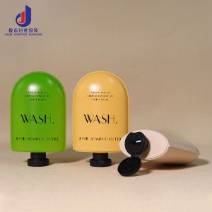 Customized 350ml 250ml HDPE Plastic Special Shampoo Bottle Wholesale Eco