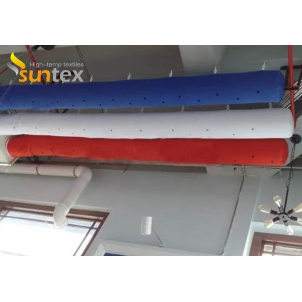 Buy PU Coated Fiberglass Fabric for fabric air ducts at wholesale prices