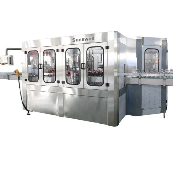 Buy Sunswell PLC 500ml Carbonated Beverage Filling Machine Equipment at wholesale prices