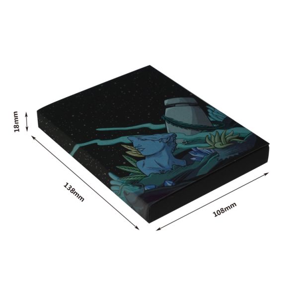 Custom Printed Logo Credit Business Card Box for Gift Packaging in 138 L *108 W *18 H mm