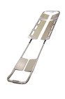 High Quality Aluminum Alloy Ambulance Equipment Rugged Stretcher Scoop Stretcher