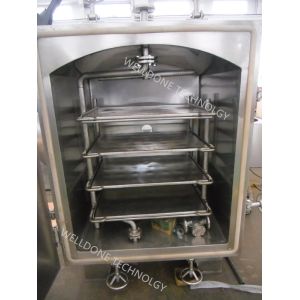 CE Steam Pharmaceutical Vacuum SS Tray Dryer Forced Ventilating