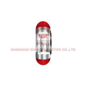 China 630KG VVVF Residential Hydraulic Panoramic Passenger Lift Elevator on sale