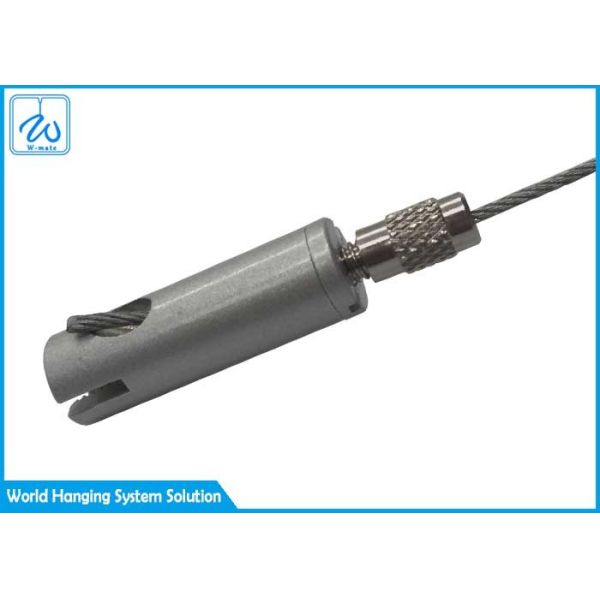 Buy Adjustable Knurl Joint Cable Gripper With Male Thread For Hanging System at wholesale prices