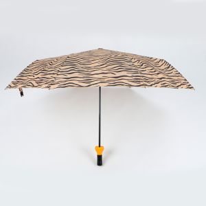 Three Fold Mini Travel Umbrella , Custom Logo Small Telescopic Umbrella