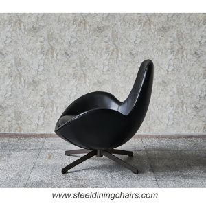 Living Room Leisure Fabric Covered 84cm Swivel One Seater Armchair