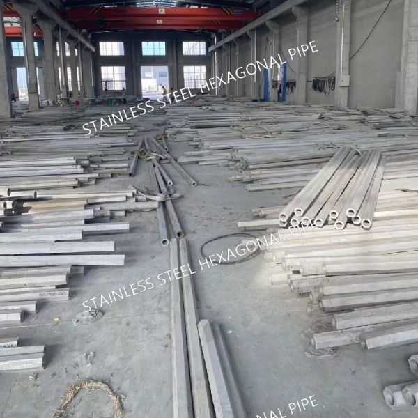 TP304 / 316L Stainless Steel Hexagonal Pipe As Per ASTM A312