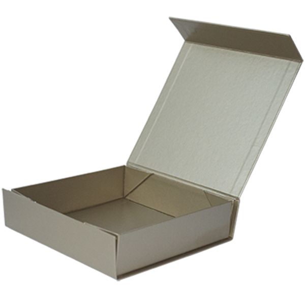 Buy Gold Paper Foldable Cardboard Box Magnetic For Clothes Packaging at wholesale prices