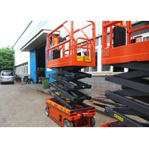 Quality Scissor Lifting Platforms Equipment Electric Scissor Lift With Extendable Platform for sale