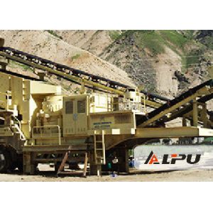 Quality Auto - integrative Combined Mobile Crushing Plant for Soft Material for sale