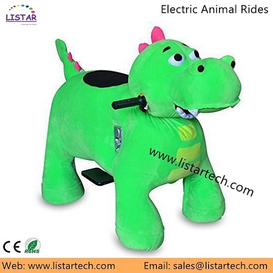 Buy Christmas Shopping Mall Coin operated Animal Ride, Kiddie Dinosaur Rides for Sale at wholesale prices