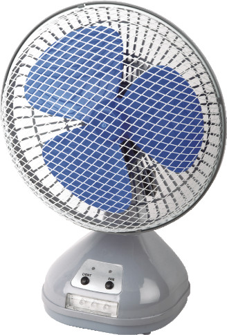 Buy Metal Rechargeable Portable Fan With LED Light  , Portable Cooling Fan at wholesale prices