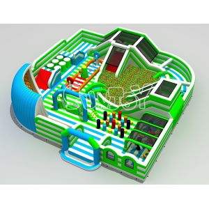 Fashion Design Inflatable Bounce Park OEM Service Available Durable