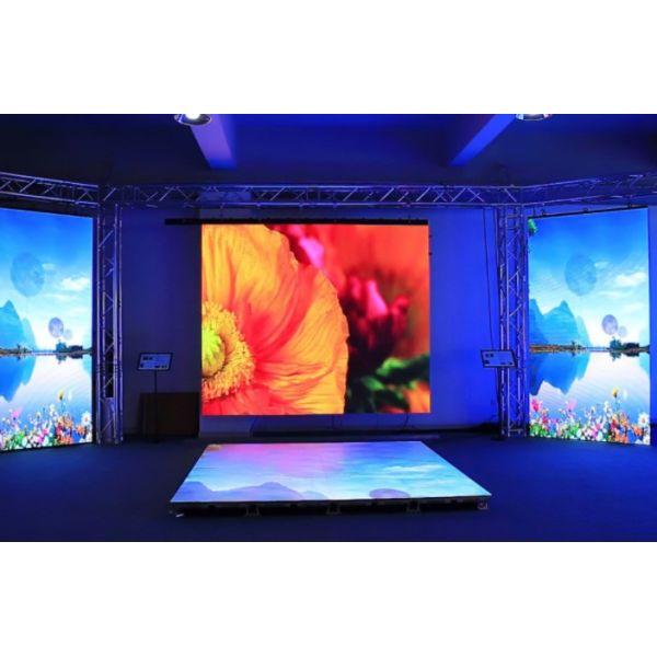 2.6mm Party Wedding Stage Led Screen High Brightness IP65 ODM 6000nits