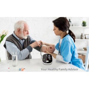 0.01W Oscillographic Digital Blood Pressure Cuff Monitor DC6V For Heart Beat