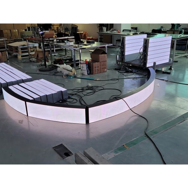 LED Ticker Indoor LED Video Wall Front Magnetic Service 3840hz Refresh Rate