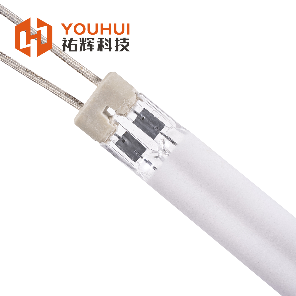 White Quartz Twin Tube Infrared Heating Lamp 200-4000W 400V