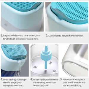 FCC approved Liquid sponge soap dispenser For Kitchen Dining Room