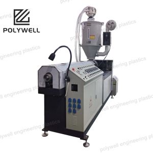 China Nylon Strip Production Line Single Screw Plastic Extruder Polyamide Extrusion Equipment on sale