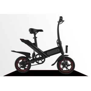 350W Selectric Folding Bike Lightweight High Carbon Steel Long - Distance