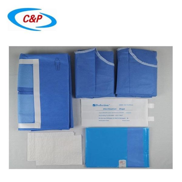 Buy EO Sterilized Laparotomy Packs General Drape Kit Blue at wholesale prices