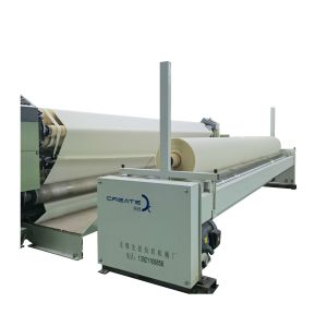 China High Speed Fabric Winding Roller Machine For Weaving 50Hz on sale