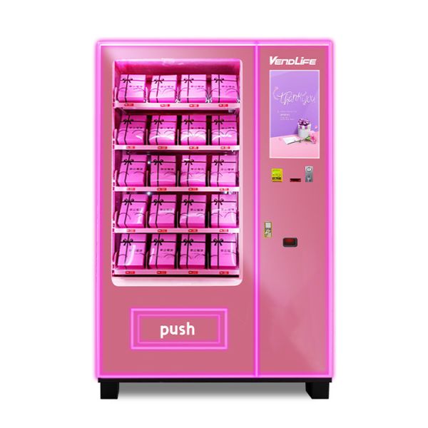 Buy Lipstick Lucky Box Vending Machine DEX System With 19inches Screen at wholesale prices