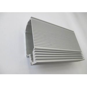 Powder Coating standard aluminum extrusion profiles Punching Deep Processing