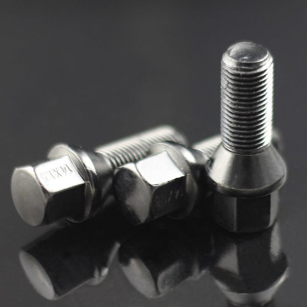 Zinc Nickel Alloy Coated Extended Wheel Bolts Grade 10.9 With Salt Mist Test Reaches 1000 Hours