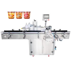 China Automatic Round Bottle Labeling Machine 2000-4000 Bottles/Hour on sale