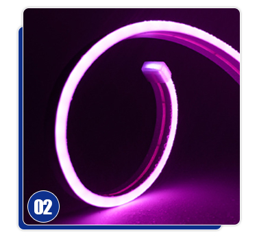 Custom Size High Brightness Rgb Led Flexible Strip Light for Outdoor Water Resistance