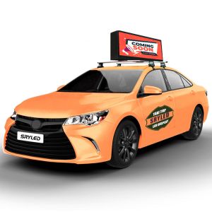 Outdoor Taxi Car Led Display Screen P2.5mm 1R1G1B Pixel Constitution