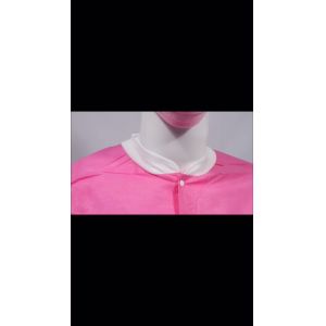 SMS Disposable Lab Coat With Knit Cuffs and Collar