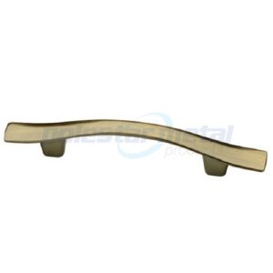 76 mm CC Antique Brass Bar Pull Cabinet Handles / Contemporary Knobs And Pulls