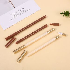 Custom color logo printed plastic empty lip liner tube package container slim