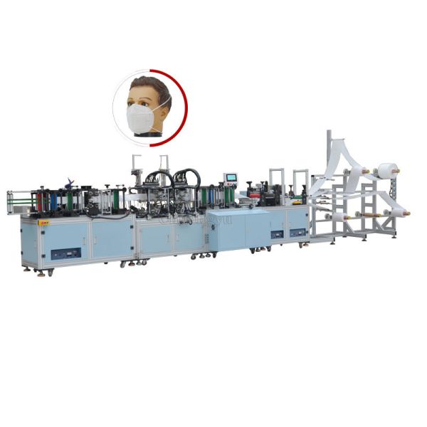 Buy 15kW Surgical Kn95 Mask Machine , 13500kg disposable face mask machine at wholesale prices