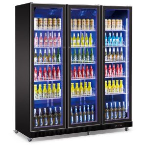 Sharecool Commercial Upright Fridge 1100x600x1980mm Beverage Display Cooler