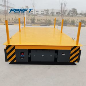 China Customized Automatic Steering Material Transfer Trolley Device With Alarm Light on sale