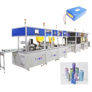 High Precision Customizable Fully Automatic Cylindrical Lithium Battery Pack
