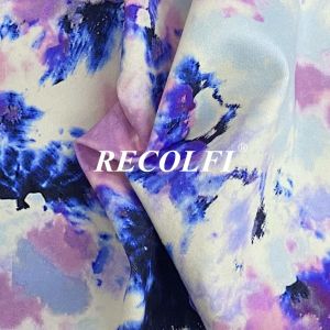 Quality Sustainable Activewear Knit Fabric Digital Print Stertch Leggings Yoga Wear for sale