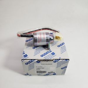 OUSIMA 119653-77950 Fuel Stop Solenoid 12V Flameout Solenoid Valve for YANMAR